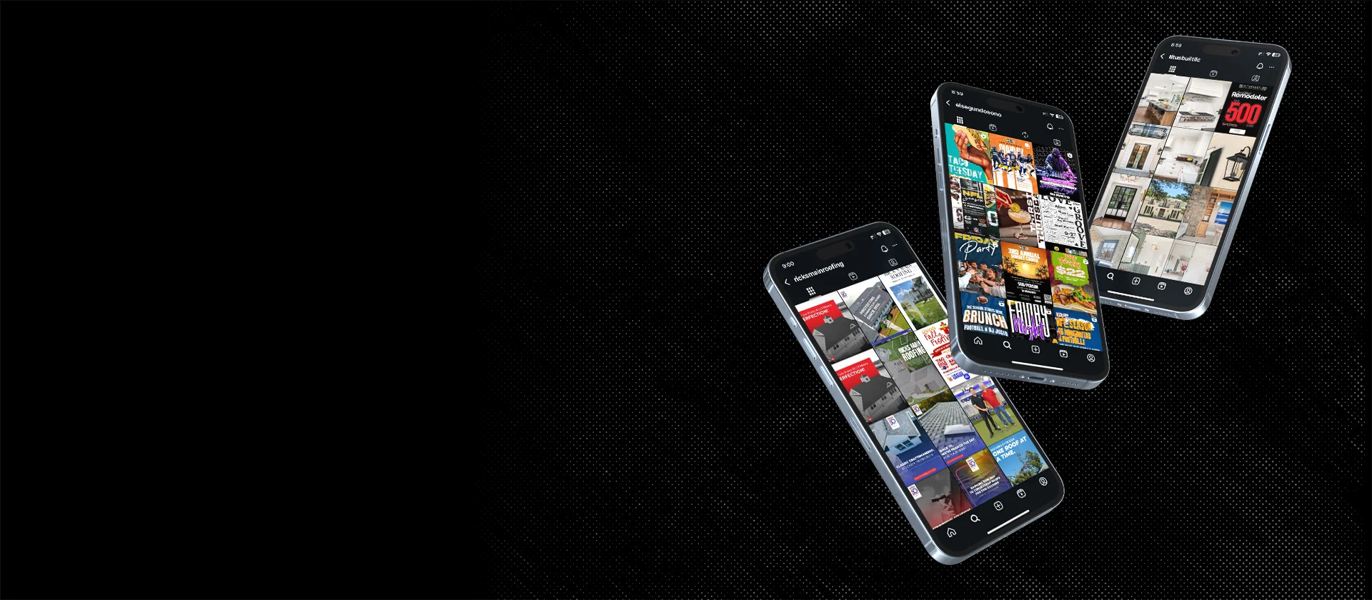services Psocial media copy