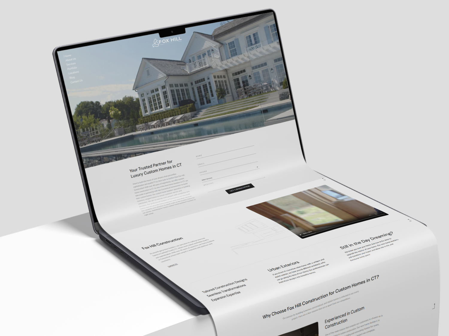Web Design Westport CT 5 Fox Hill Construction